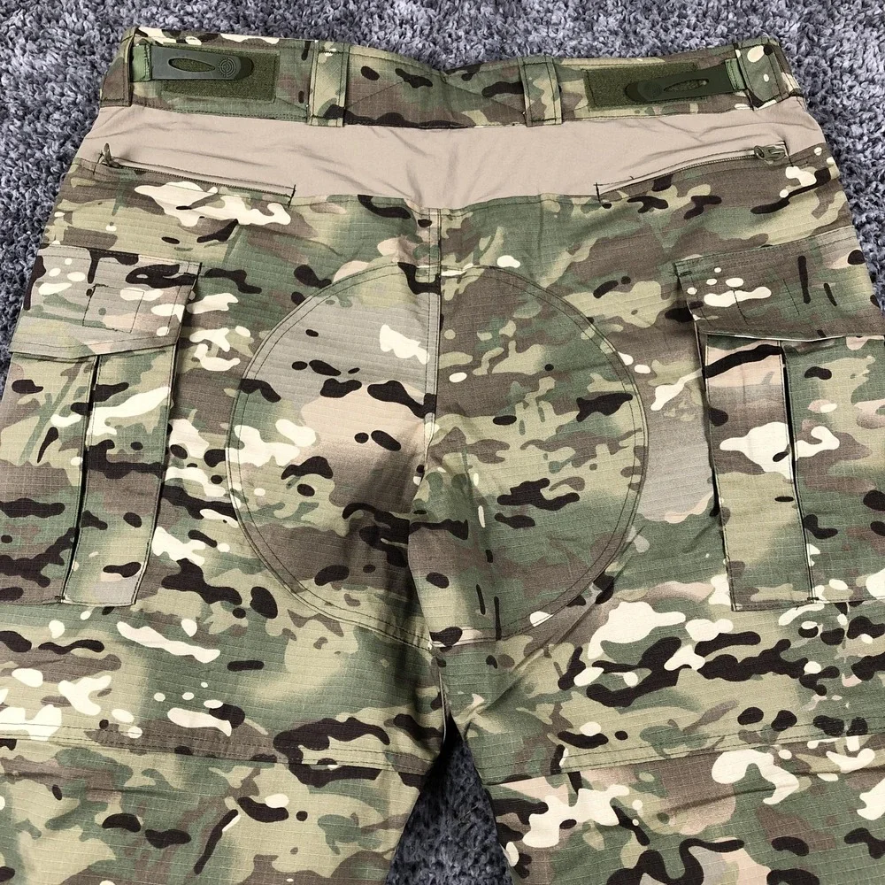 Multicam Tactical Cargo Pants Mens 40x30 Kneepad Adjustable‎ Camo